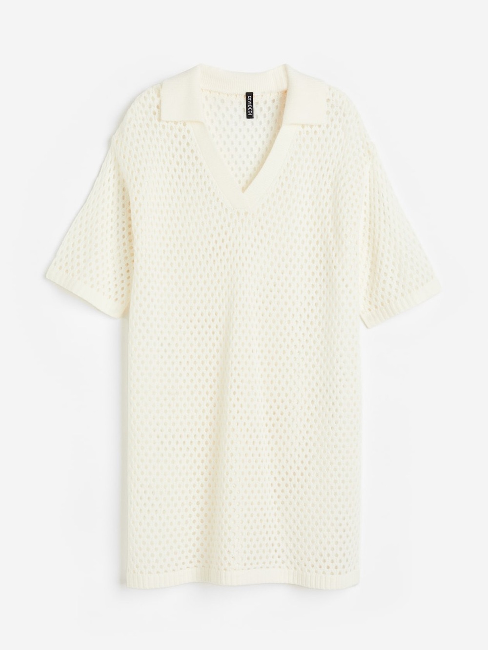 H&M Cream Hole-Knit Dress or Coverup